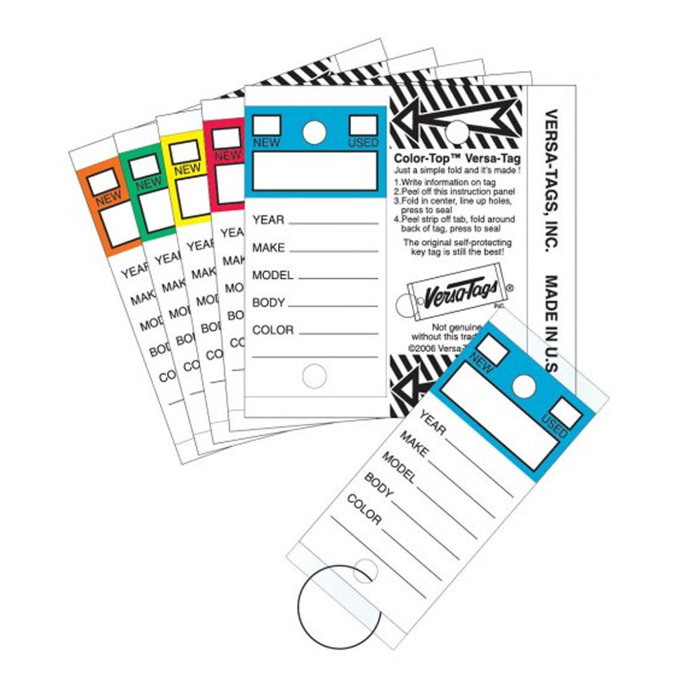 Color-Top Key Tags (EC-202)
