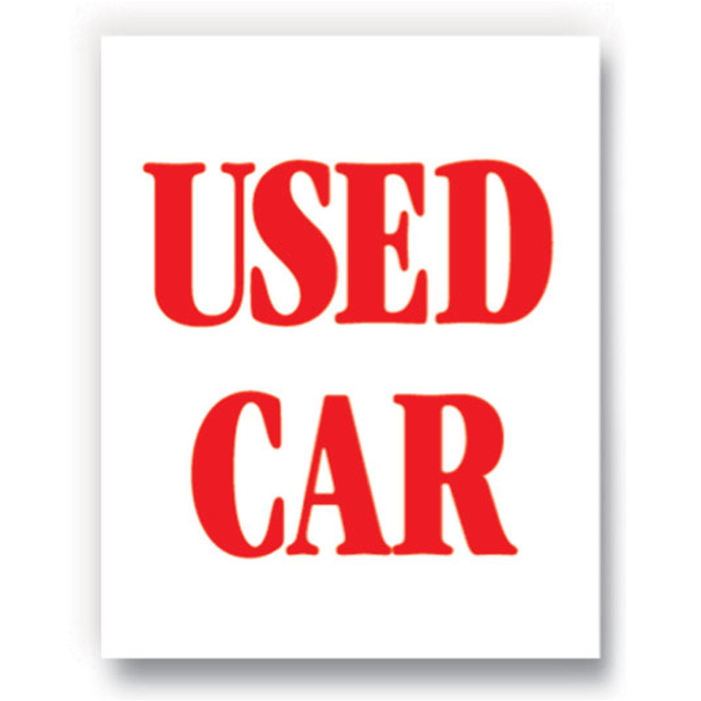Jumbo USED CAR Sign (EC-893)