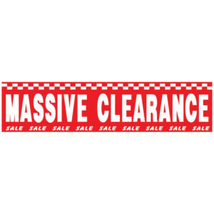 MASSIVE CLEARANCE Banner (EC-MCS)