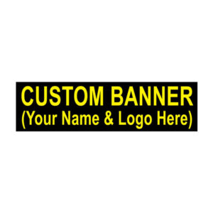 Huge Promotional Vinyl Custom Banner