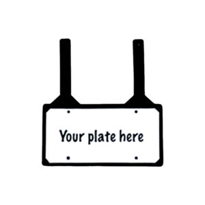Rubber License Plate Holder (EC-RLPH)
