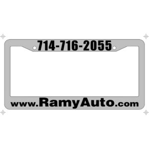 Chrome Plated Frame (EC-FRC101)