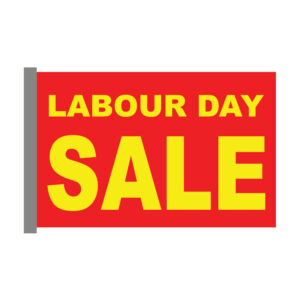 Labour Day Sale Window Flag (WF-022)