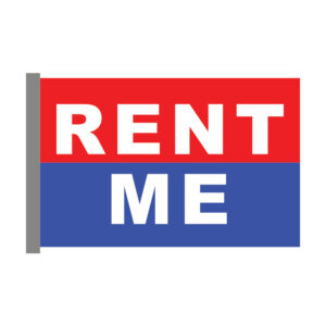 Rent me Window Flag (WF-012)