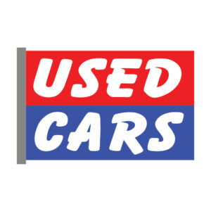 Used Cars Window Flag (WF-023)